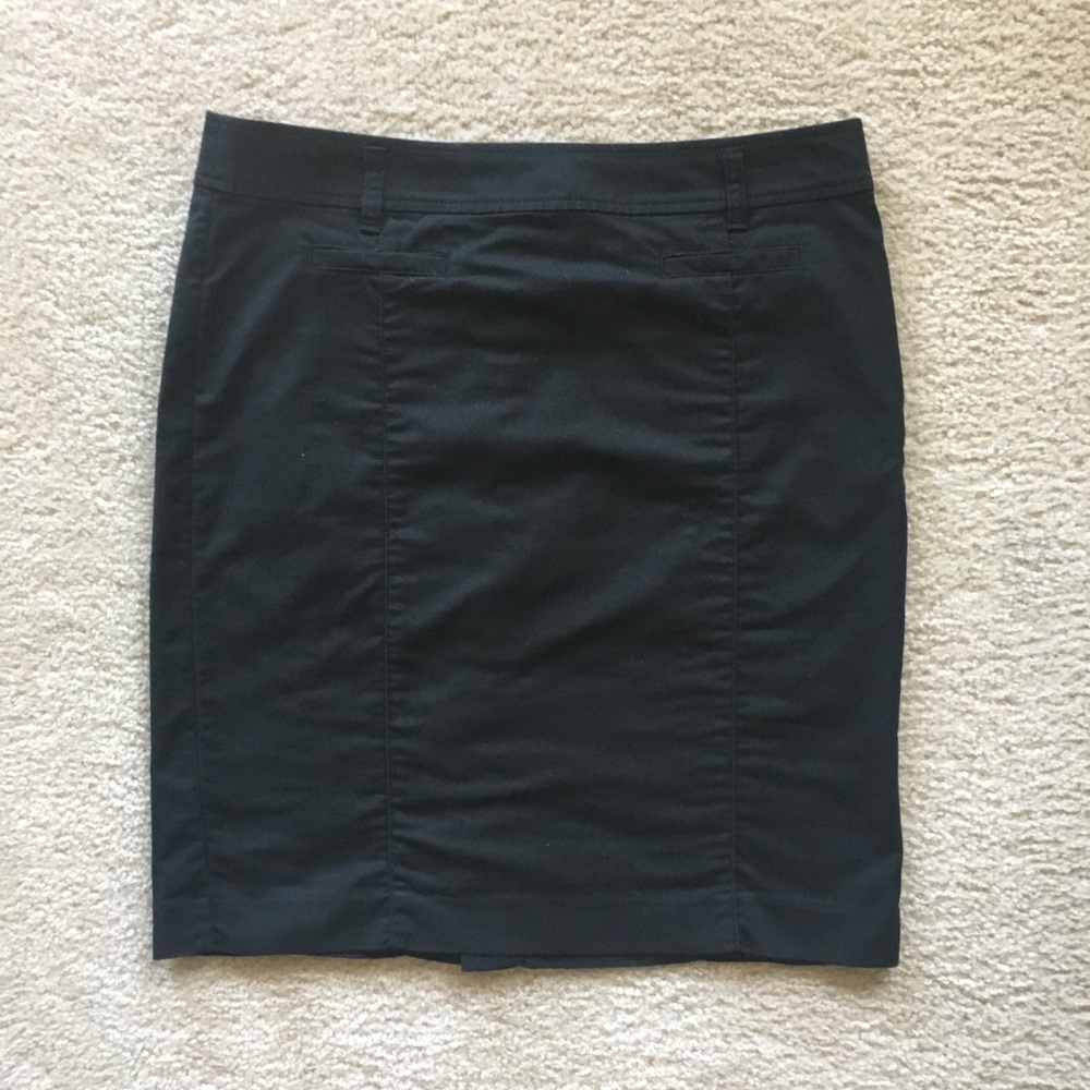 Ann Taylor Petite black pencil skirt, 10P